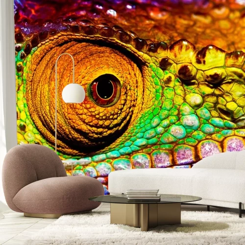 Sticker Reptilian oog