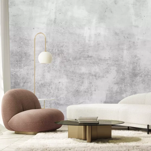 Fotobehang Grijs ruw beton