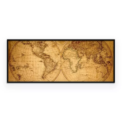 Poster Oude kaart 1799