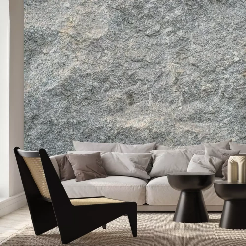 Fotobehang Grijze granietsteen