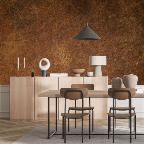 Fotobehang Lederen textuureffect