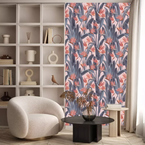 Behang Afrikaanse wilde bloemen