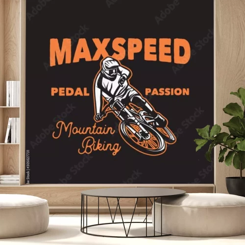 Sticker Passie fietsen