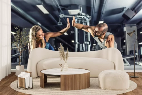 Visualisatie van het product