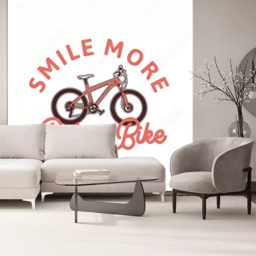 Sticker Kleurrijke fiets