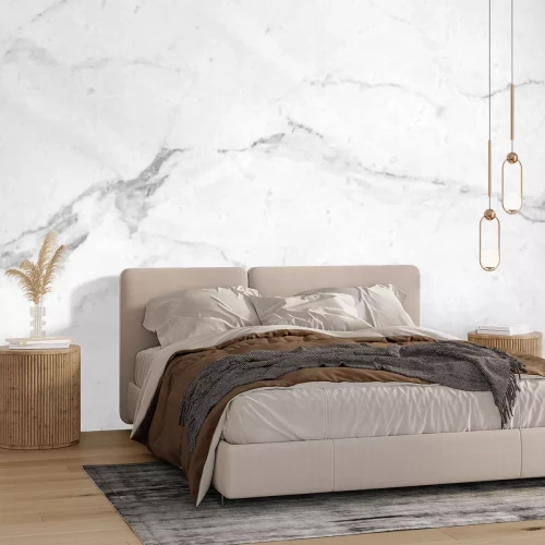 Fotobehang Elegante witte marmeren achtergrond