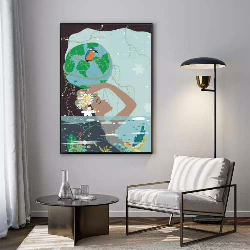 Visualisatie van het product