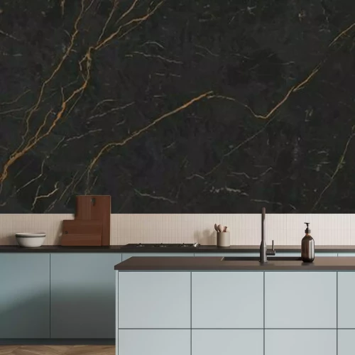 Fotobehang Donkere steenstructuur