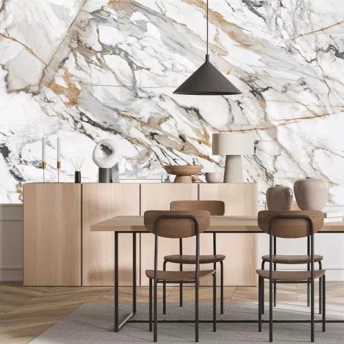 Sticker Marmer met scheuren