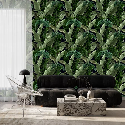 Behang Tropische achtergrond