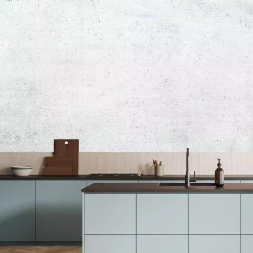 Fotobehang Witte betonnen muur