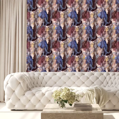 Behang Slangenpatroon