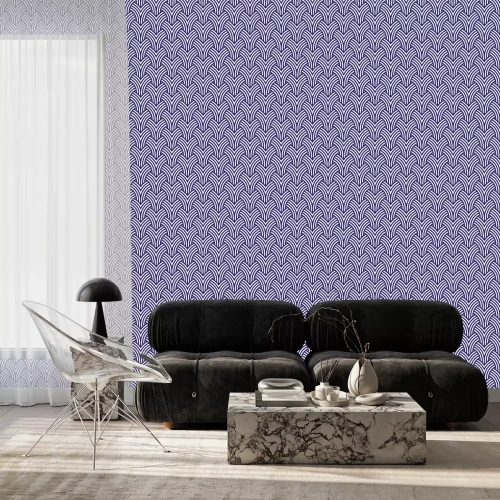 Behang Seamless Japanese decorative pattern background