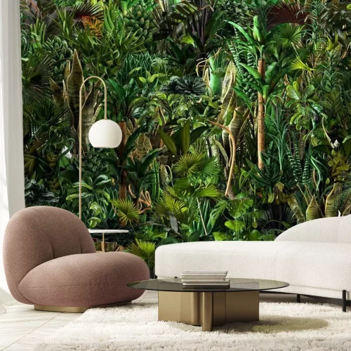 Fotobehang Een bezoek aan de jungle