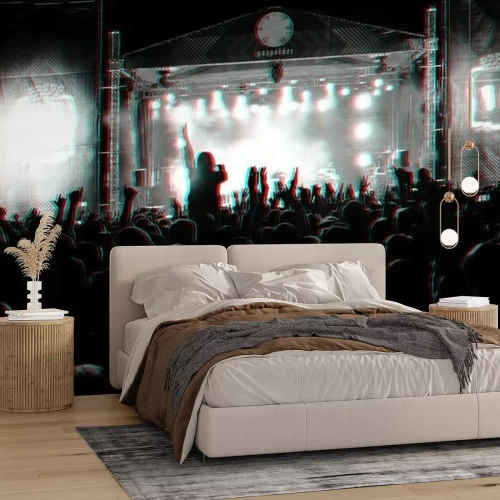 Fotobehang Hip-hop concert