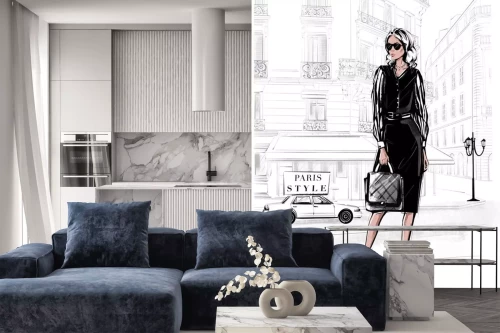 Visualisatie van het product