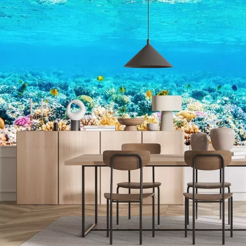 Fotobehang 3D koraalrif