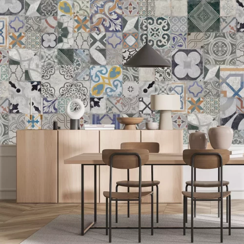 Sticker Keramisch mozaïek