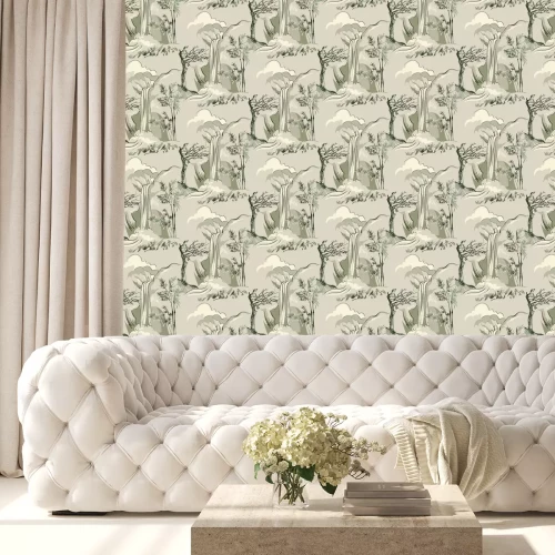 Behang Japanse watervallen