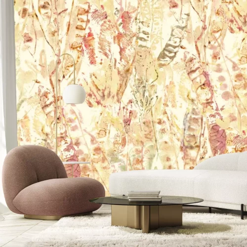 Fotobehang Aquarel natuur