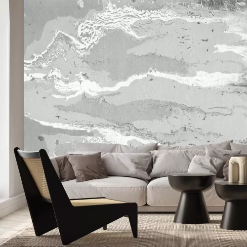 Fotobehang Monchroom marmer