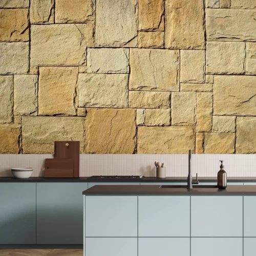 Fotobehang Geometrische zandstenen