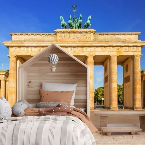 Fotobehang Berlijn op een zonnige dag