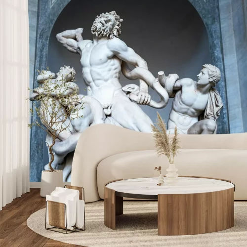 Fotobehang Romeinse beeldhouwwerken