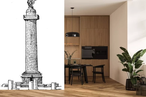 Visualisatie van het product