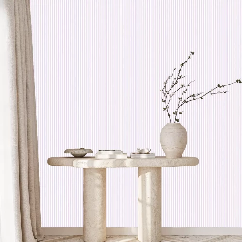 Behang Shabby chic strepen in felle tinten