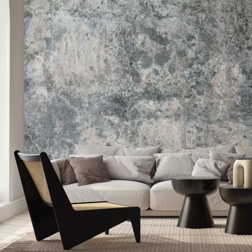 Fotobehang Grijsbeige betonstructuur