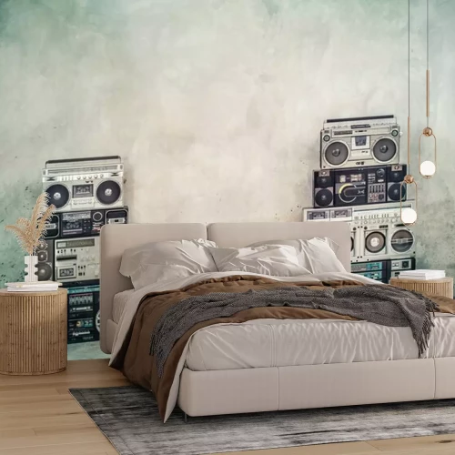 Fotobehang Hip-hop en muziekspelers