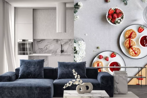 Visualisatie van het product