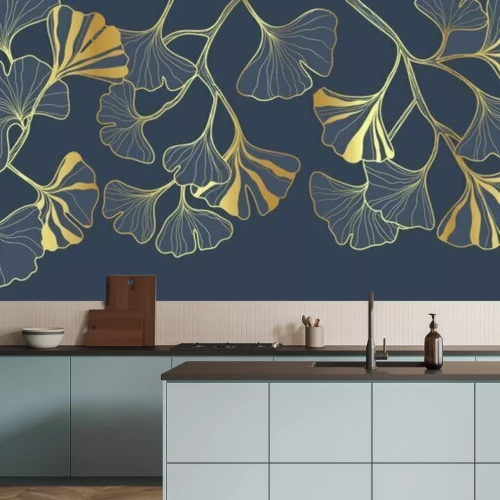 Sticker Glamoureuze floristische afbeeldingen