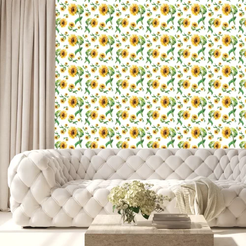 Behang Watercolor illustration