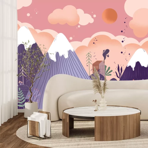 Fotobehang Magische bergen