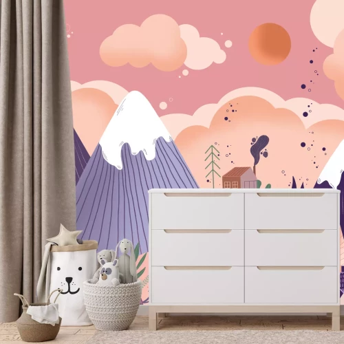 Fotobehang Magische bergen