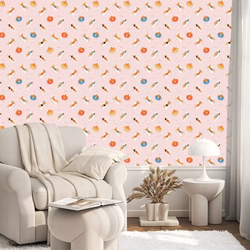 Behang Ontspan in het zwembad