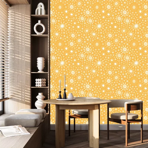 Behang Zonsondergang op een zomerse dag