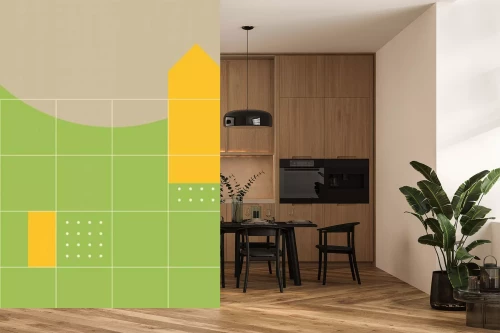 Visualisatie van het product