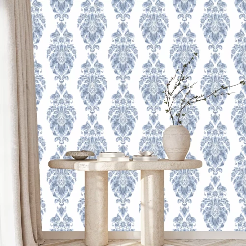 Behang Paleis damast