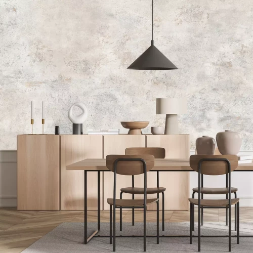 Fotobehang Beton in grijze en beige kleuren