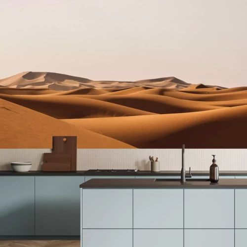 Fotobehang Woestijnlandschap van zandduinen