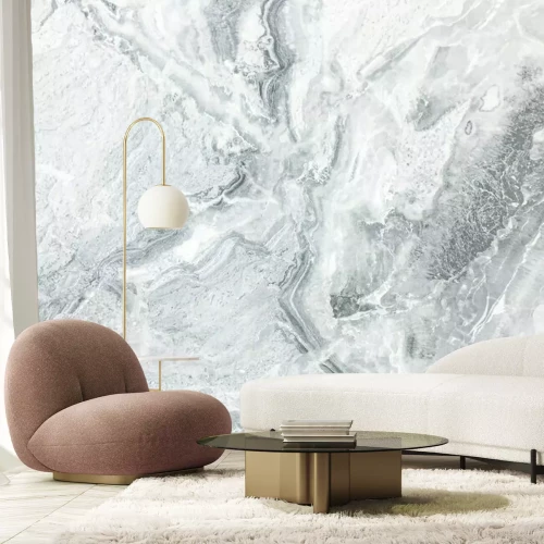 Fotobehang Grijze steen