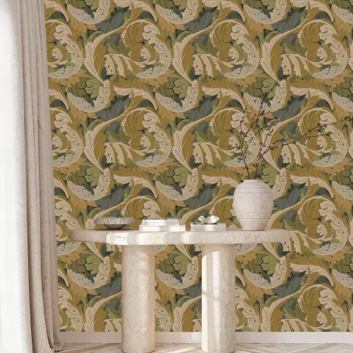 Behang Achantus pattern