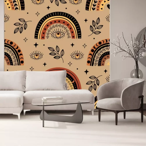 Sticker Esoterisch regenboogconcept