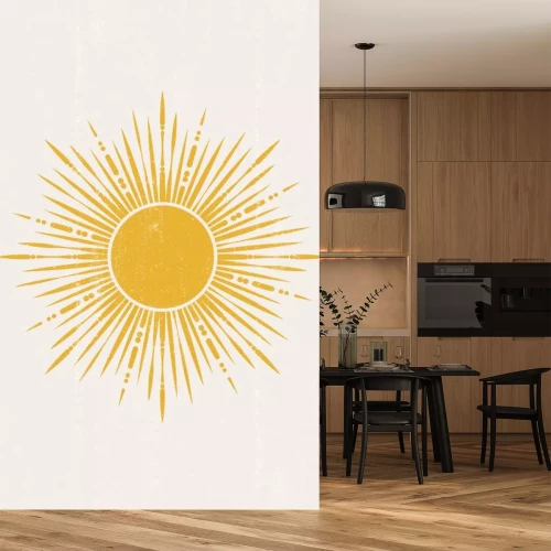Sticker Abstract  Sun print boho minimalist printable wall art