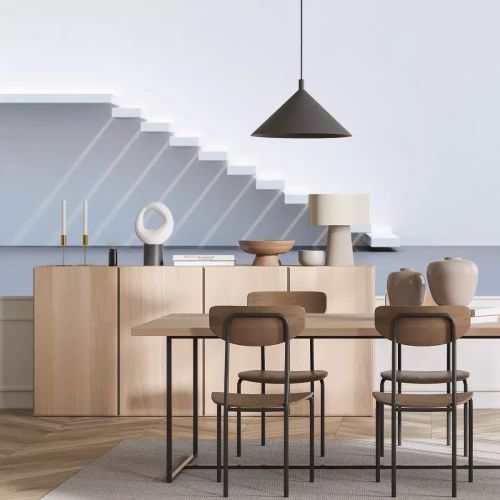 Sticker minimalisme stijl trappen