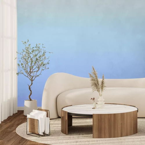 Fotobehang Kleurschakering van blauwtinten