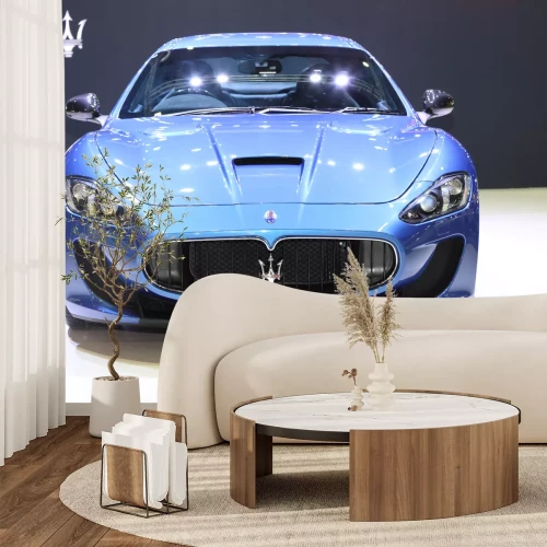 Fotobehang BANGKOK - November 28: Image zoom of Maserati car on display at The Motor Expo 2014 on November 28, 2014 in Bangkok, Thailand.